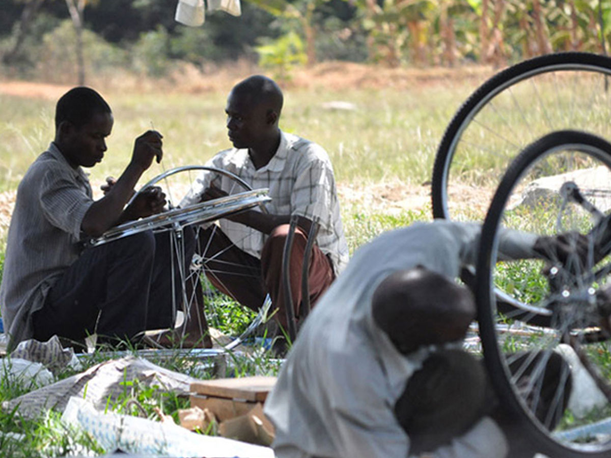 Bicycle Maintenance In Africa
